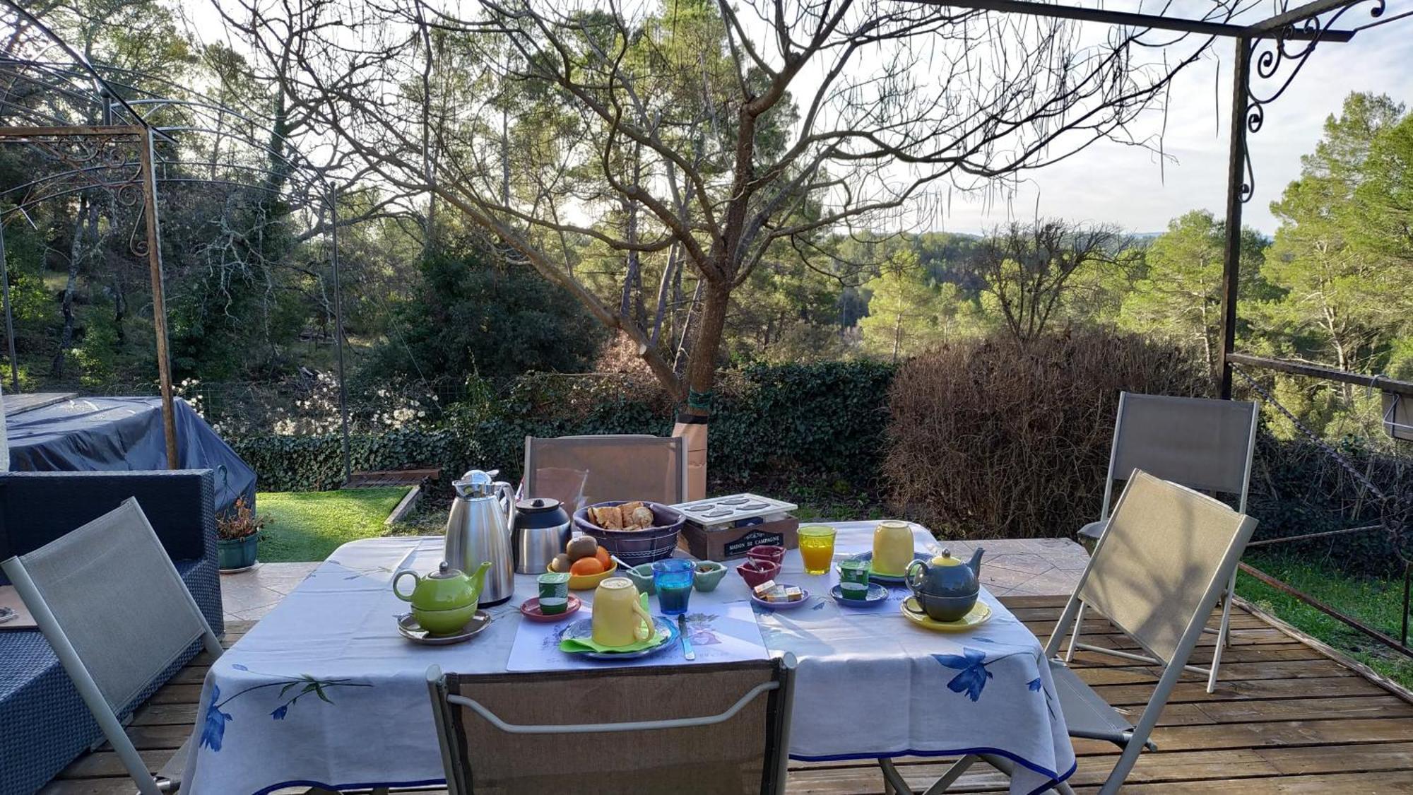 La Pinede De Manon Bed & Breakfast Barjols Ngoại thất bức ảnh